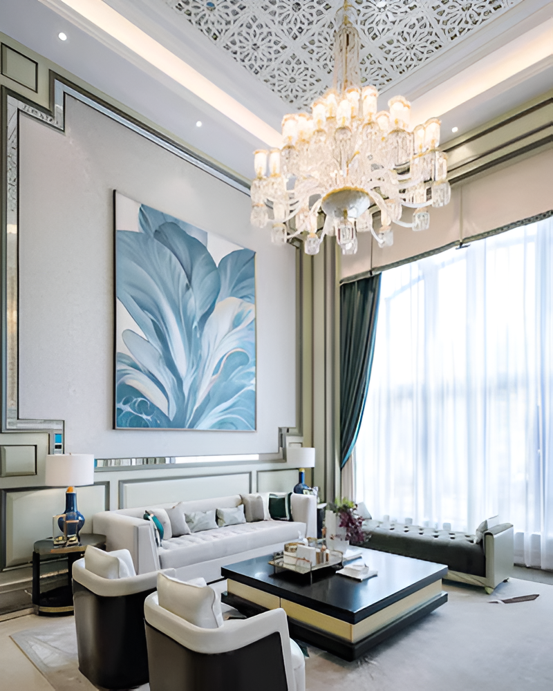 Crystal Interiors Modern Living Space